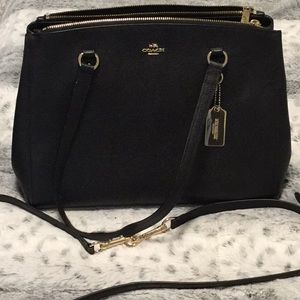 Coach “Stanton Crossgrain” carry all